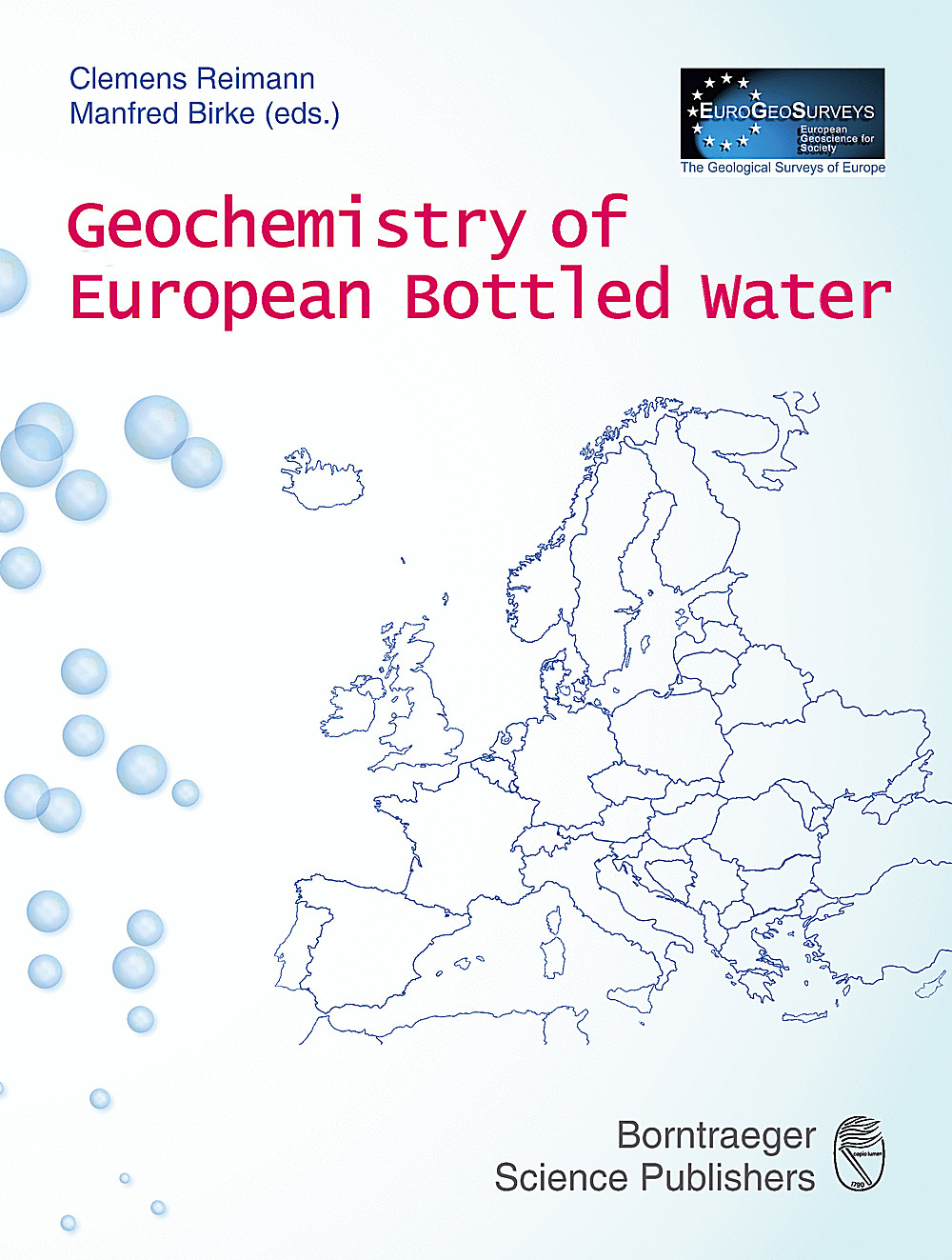 Cover image of:  - Geochemistry of European Bottled Water 