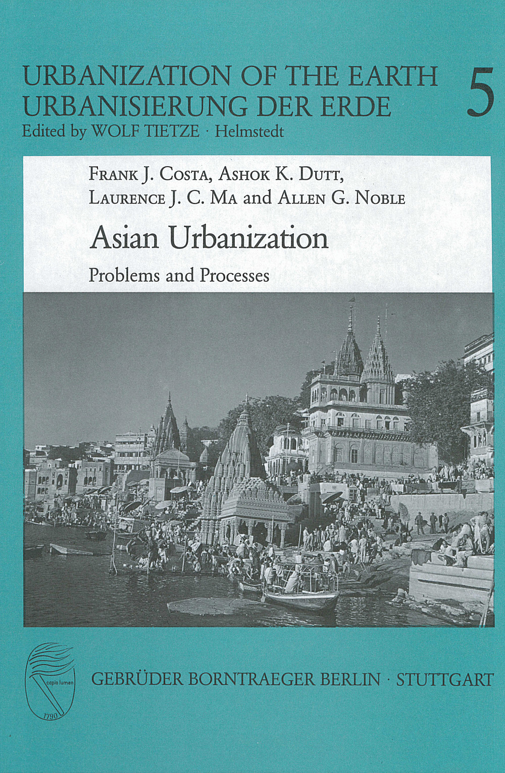 Image de couverture de:  - Asian Urbanization Problems and processes