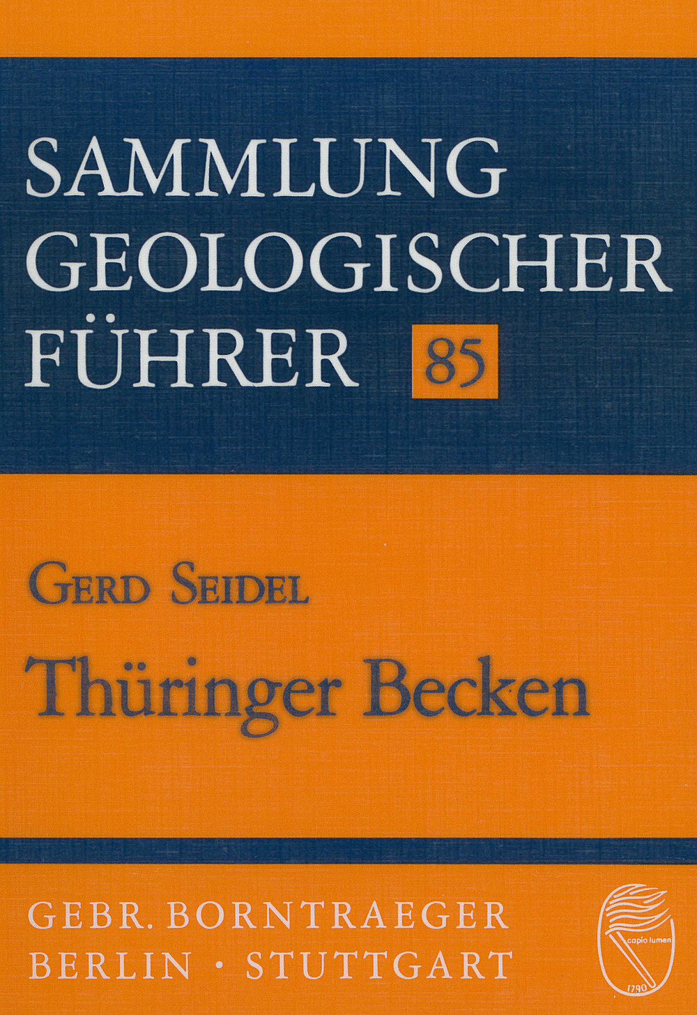 Cover image of: Gerd Seidel - Thüringer Becken 