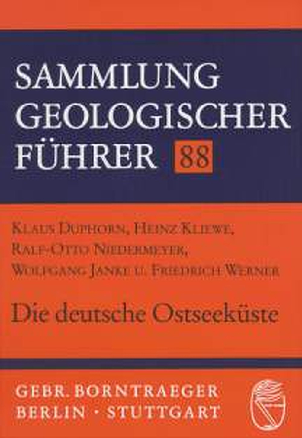 Image de couverture de:  - Die deutsche Ostseeküste 