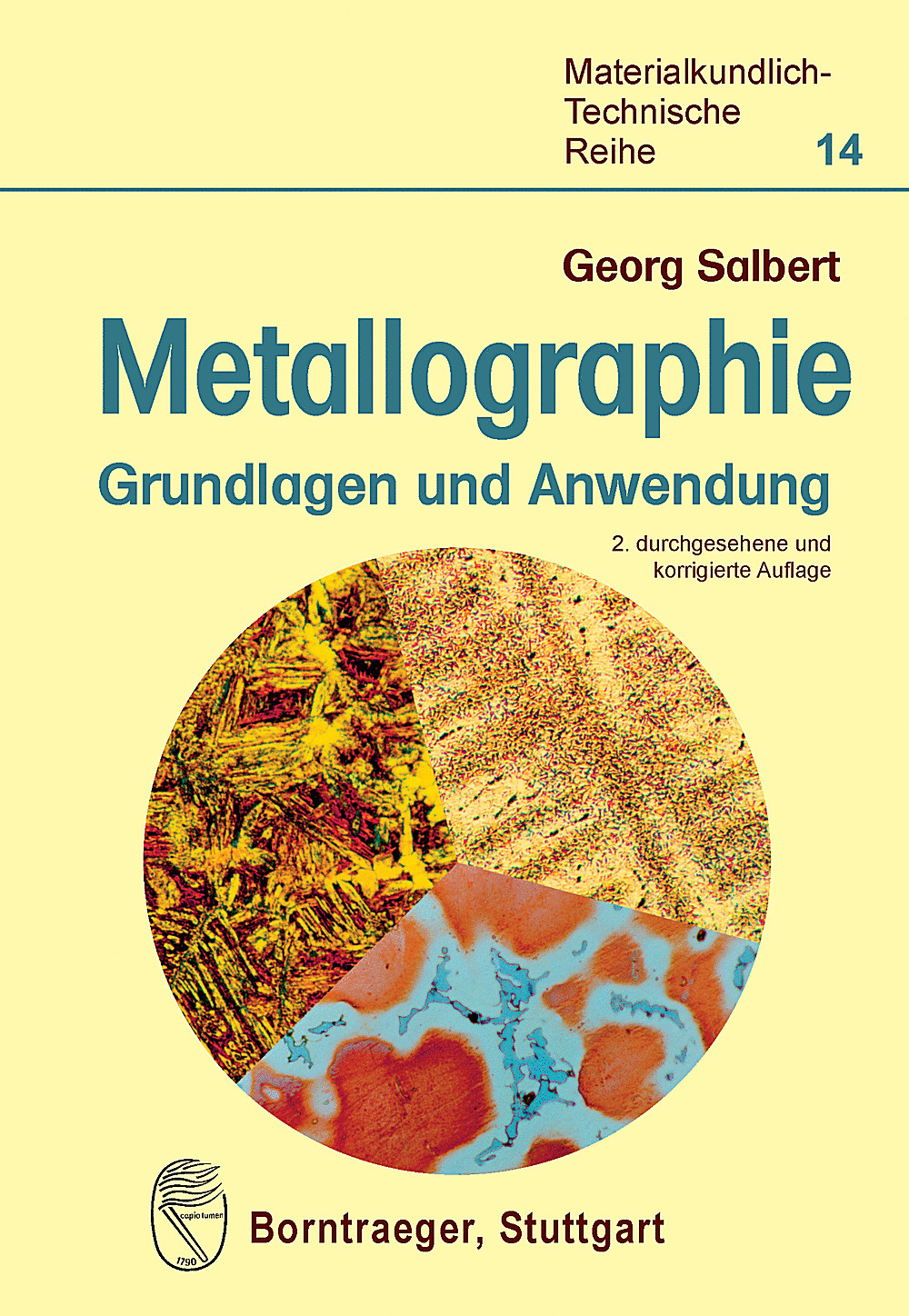 Cover image of: Georg Salbert - Metallographie Grundlagen und Anwendung