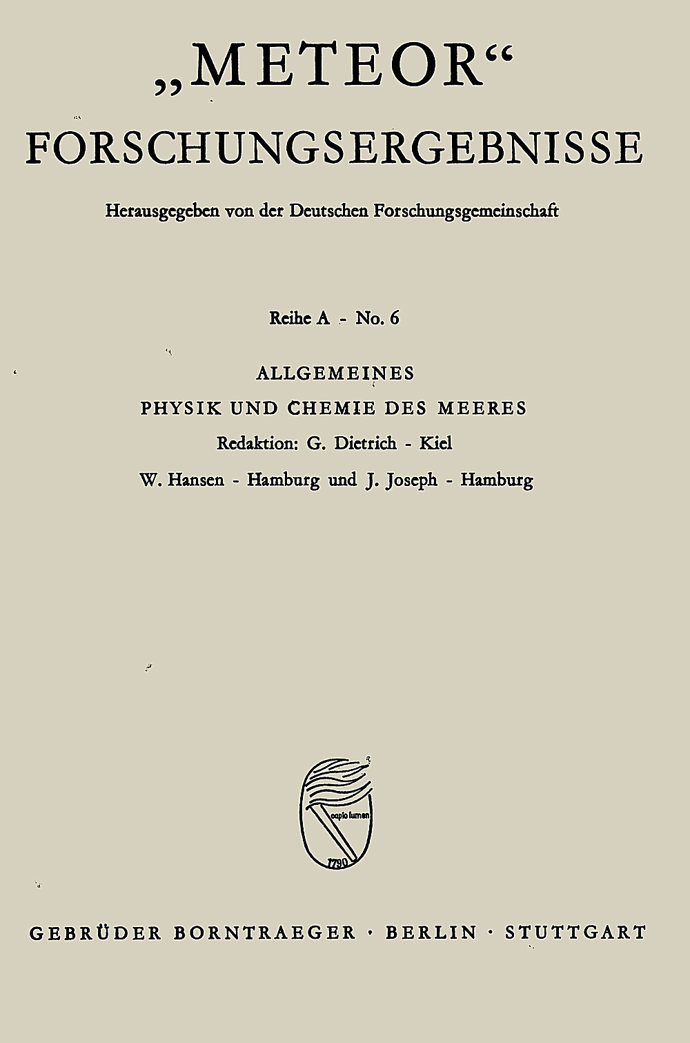 Image de couverture de: Klaus Grasshoff - Zur Chemie des Roten Meeres und des Inneren Golfs von Aden
nach Beobachtungen von F.S. 