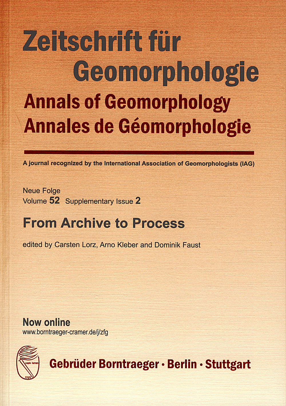 Cover image of: From Archive to Process