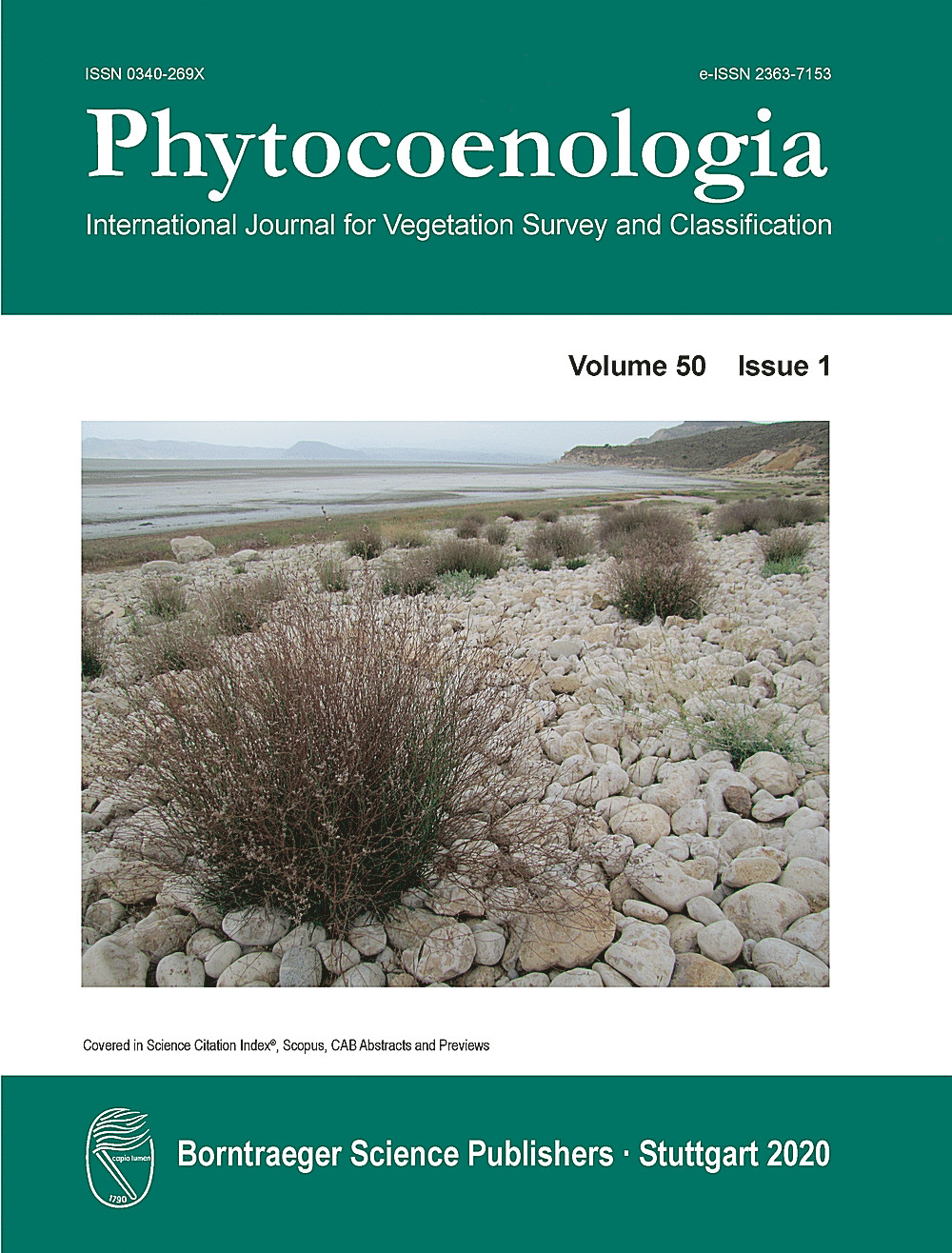 Cover image of: Phytocoenologia Band 50 Heft 1
