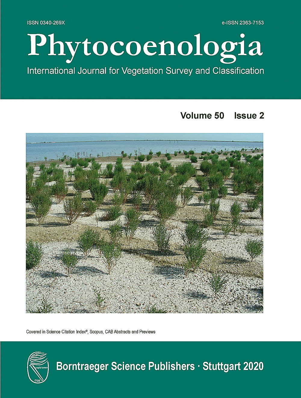 Cover image of: Phytocoenologia Band 50 Heft 2