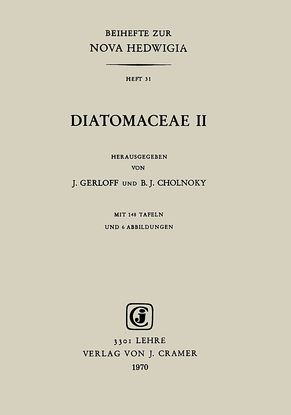 Cover image of: Diatomaceae II