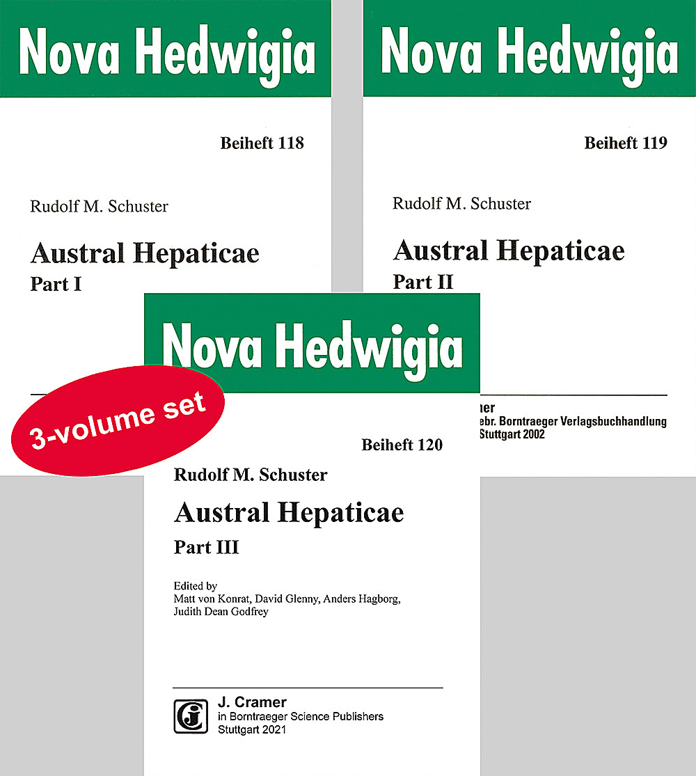 Cover image of: Rudolf M. Schuster - Austral Hepaticae Part I-III (complete Set, 2000-2021) 