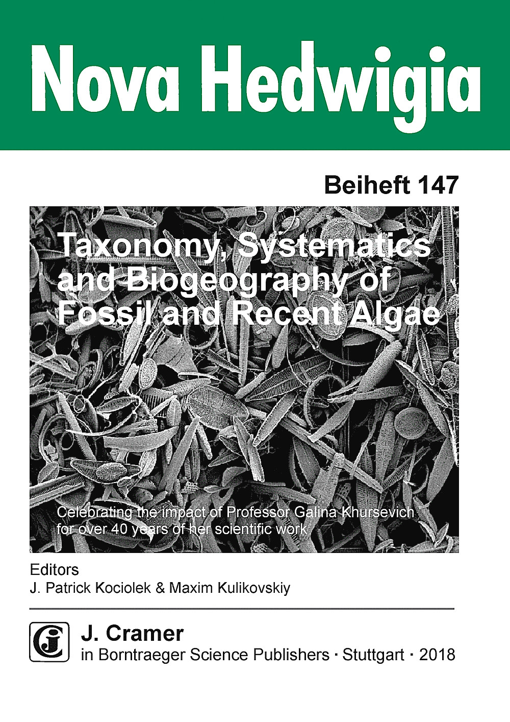 Cover image of: Taxonomy, Systematics and Biogeography of Fossil and Recent Algae