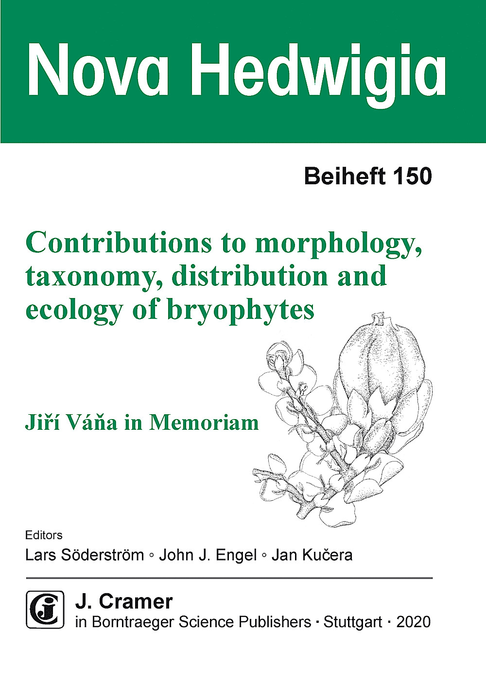Cover image of: Contributions to morphology, taxonomy, distribution and ecology of bryophytes