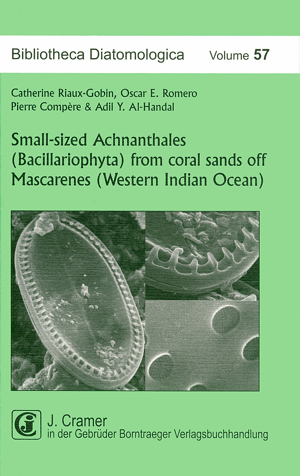 Cover image of:  - Small-sized Achnanthales (Bacillariophyta) from coral sands off Mascarenes (Western Indian Ocean) 