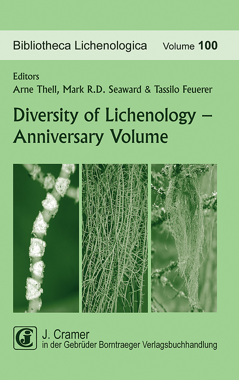 Cover image of:  - Diversity of Lichenology - Anniversary Volume 