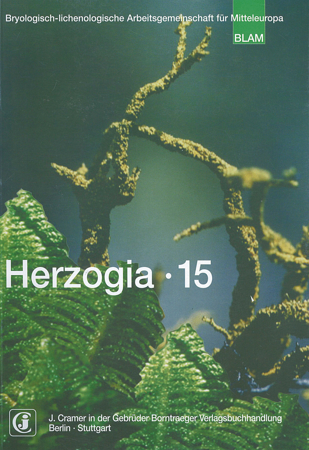 Umschlagbild des Buches: Herzogia Band 15