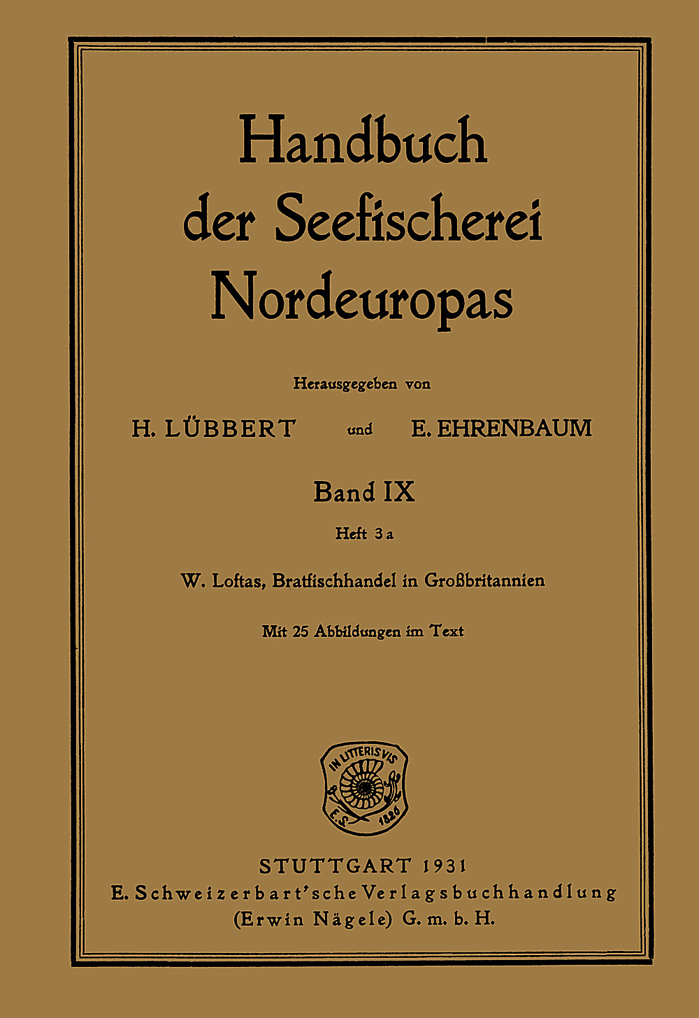 Cover image of: William Loftas - Bratfischhandel in Großbritannien 