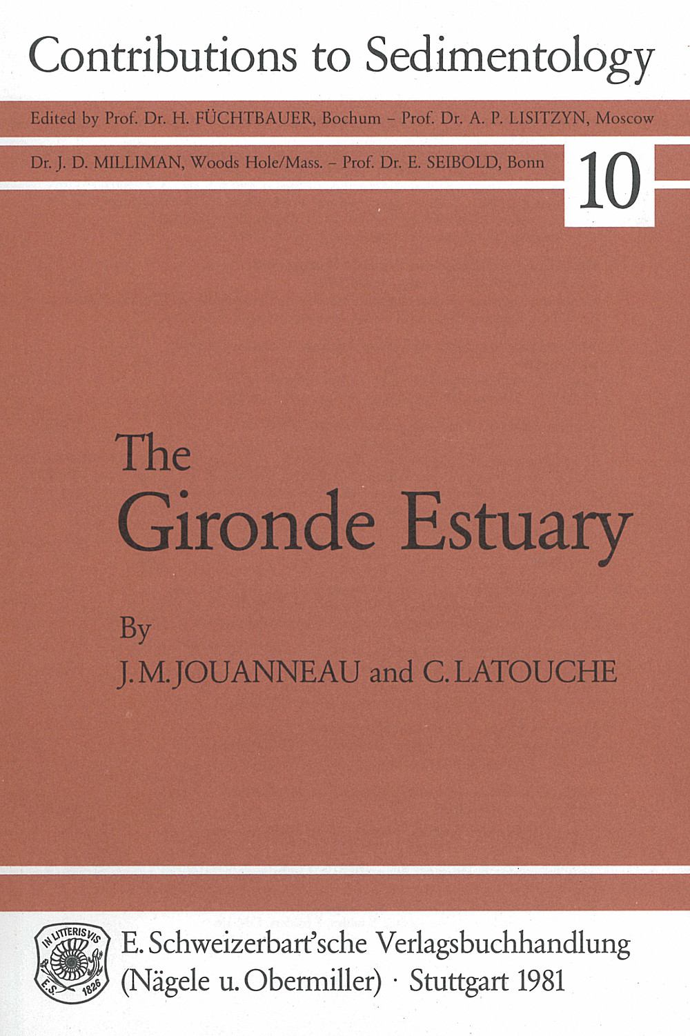 Image de couverture de: J. M. Jouanneau; C. Latouche - The Gironde Estuary 