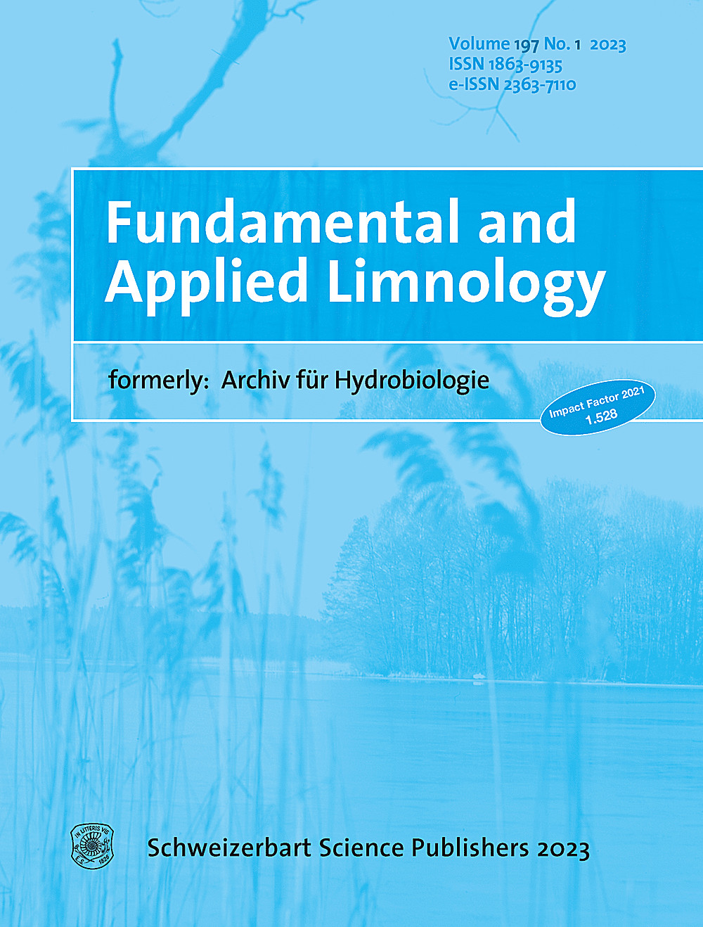 Cover image of: Fundamental and Applied Limnology Volume 197 Nr. 1