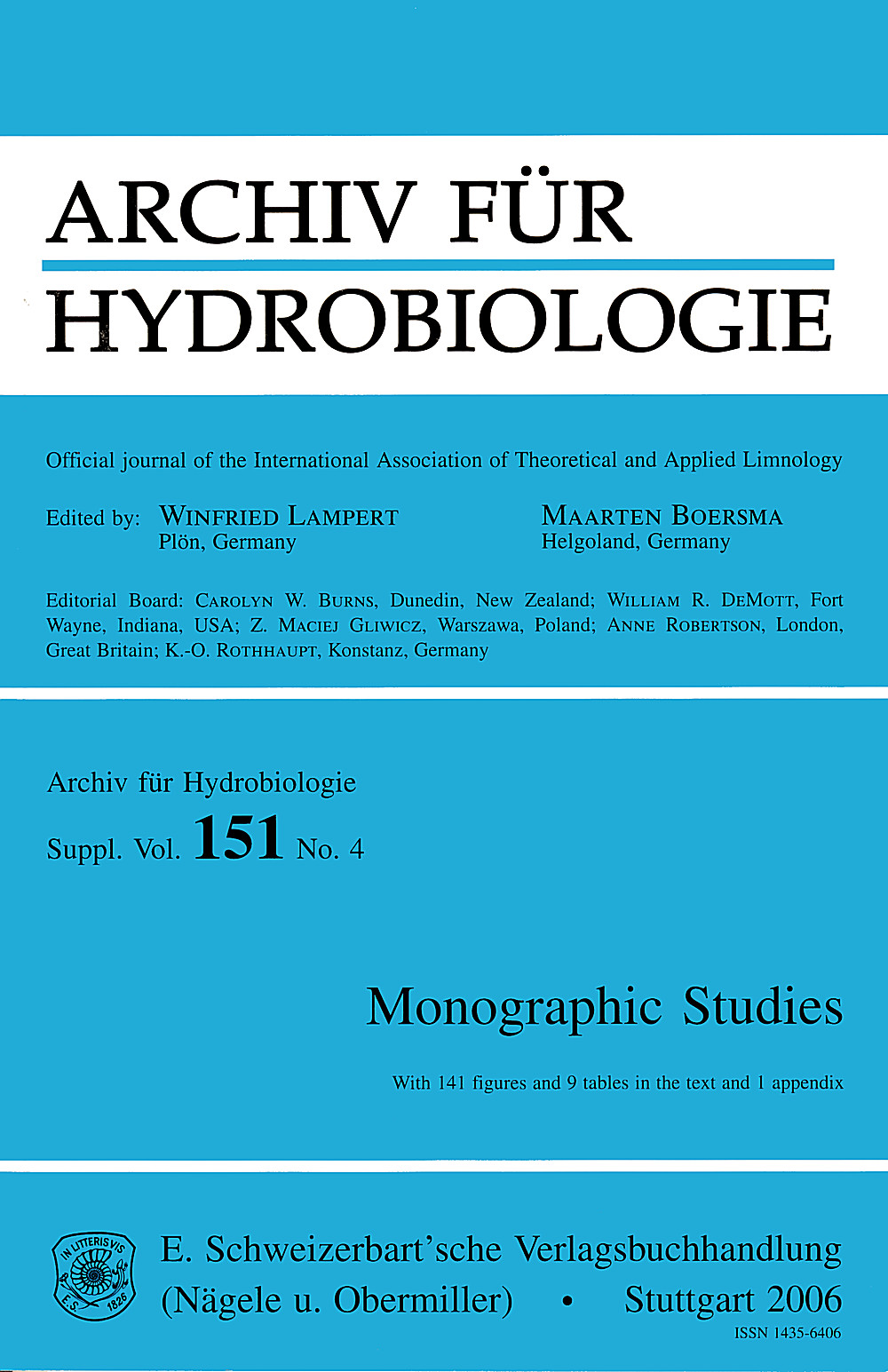 Umschlagbild des Buches:  - Monographic Studies  