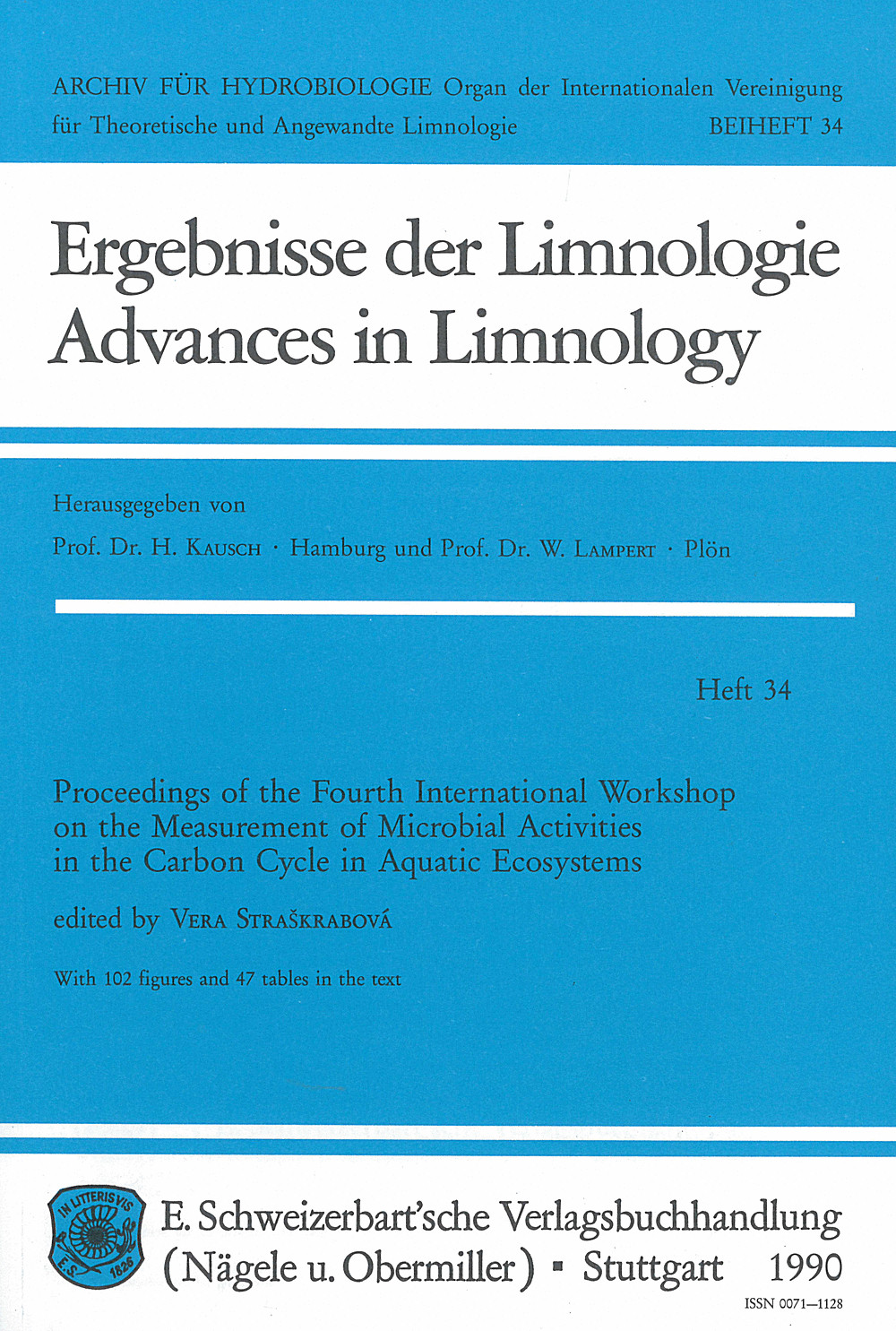 Cover image of:  - Proceedings of the Fourth International Workshop on the Measurement of Microbial 
Activities in the Carbon Cycle in Aquatic Ecosystems 