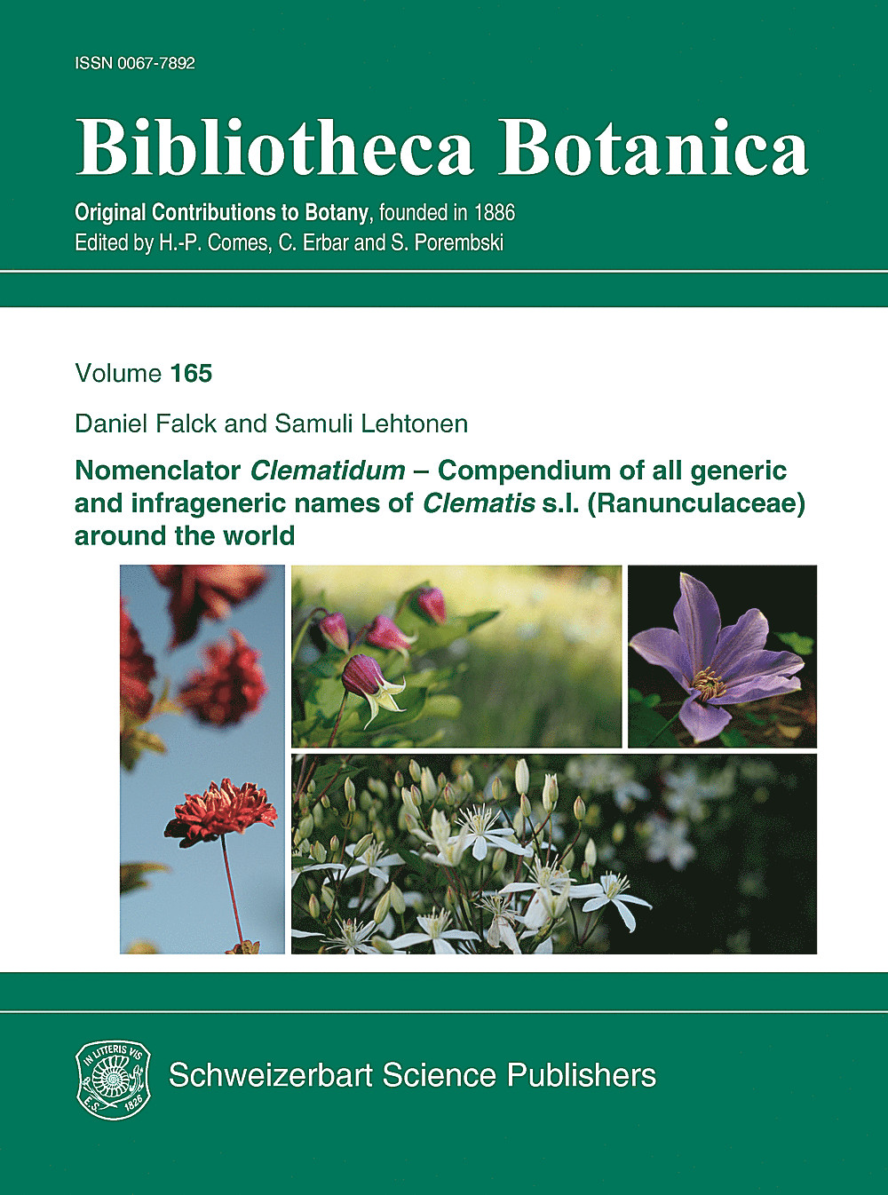 Cover image of: Daniel Falck; Samuli Lehtonen - Nomenclator Clematidum 
