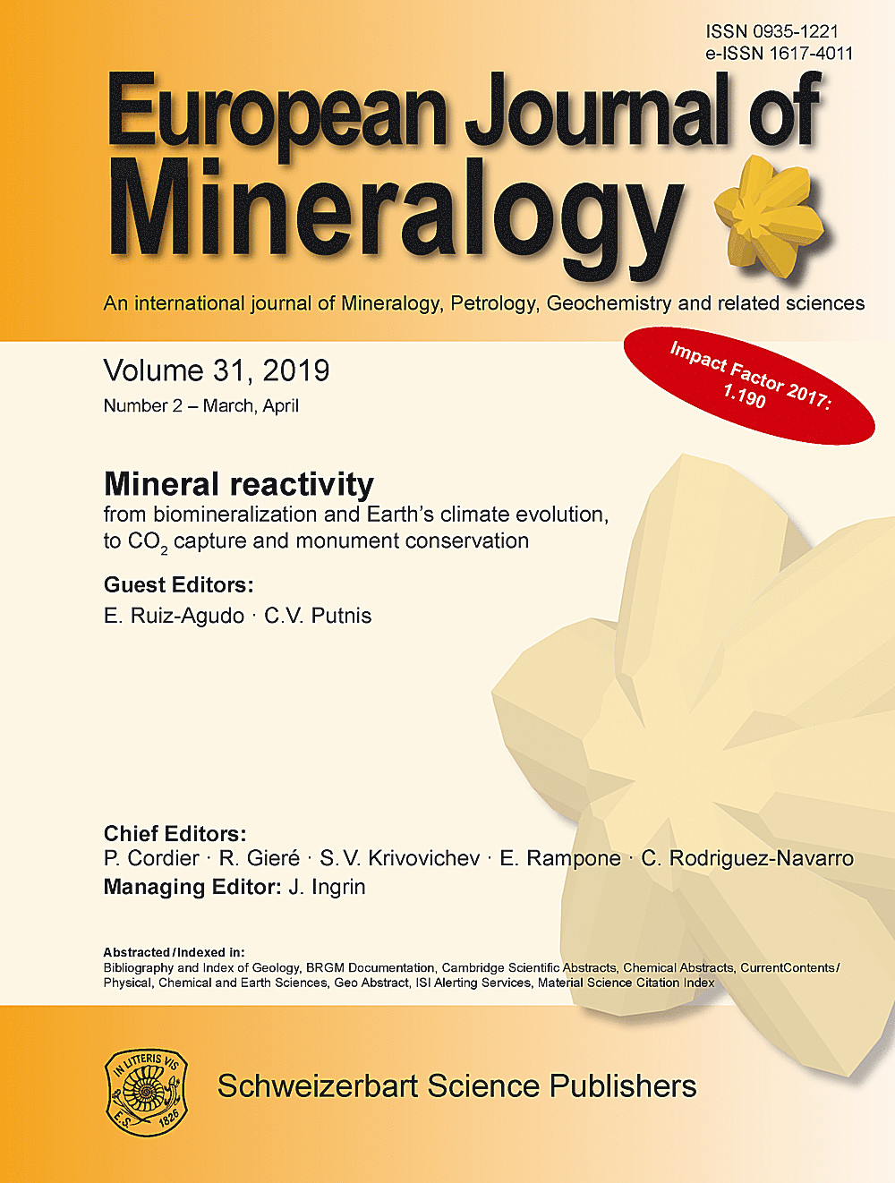 Cover image of: Mineral reactivity