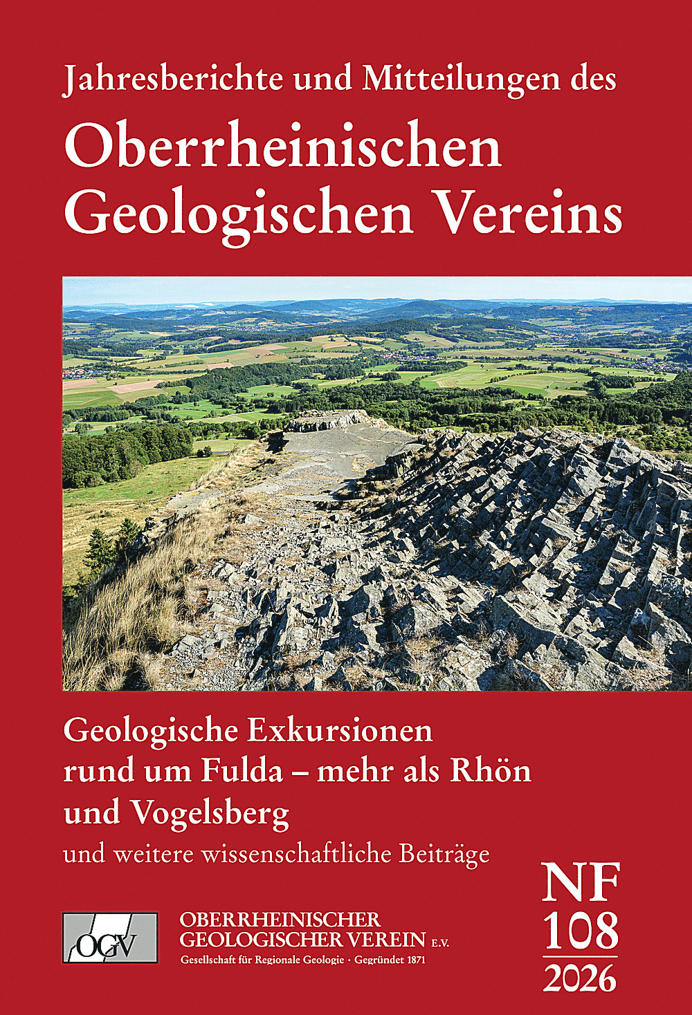 Cover image of:  - Geologische Exkursionen rund um Fulda - mehr als Rhön und Vogelsberg und weitere wissenschaftliche Beiträge