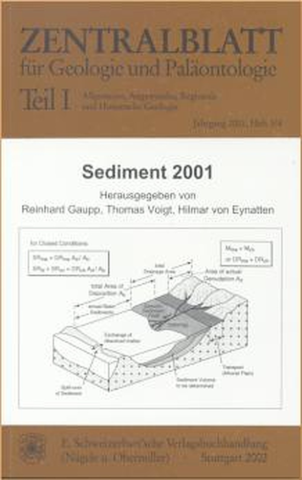 Cover image of:  - Sediment 2001 Jena 2001