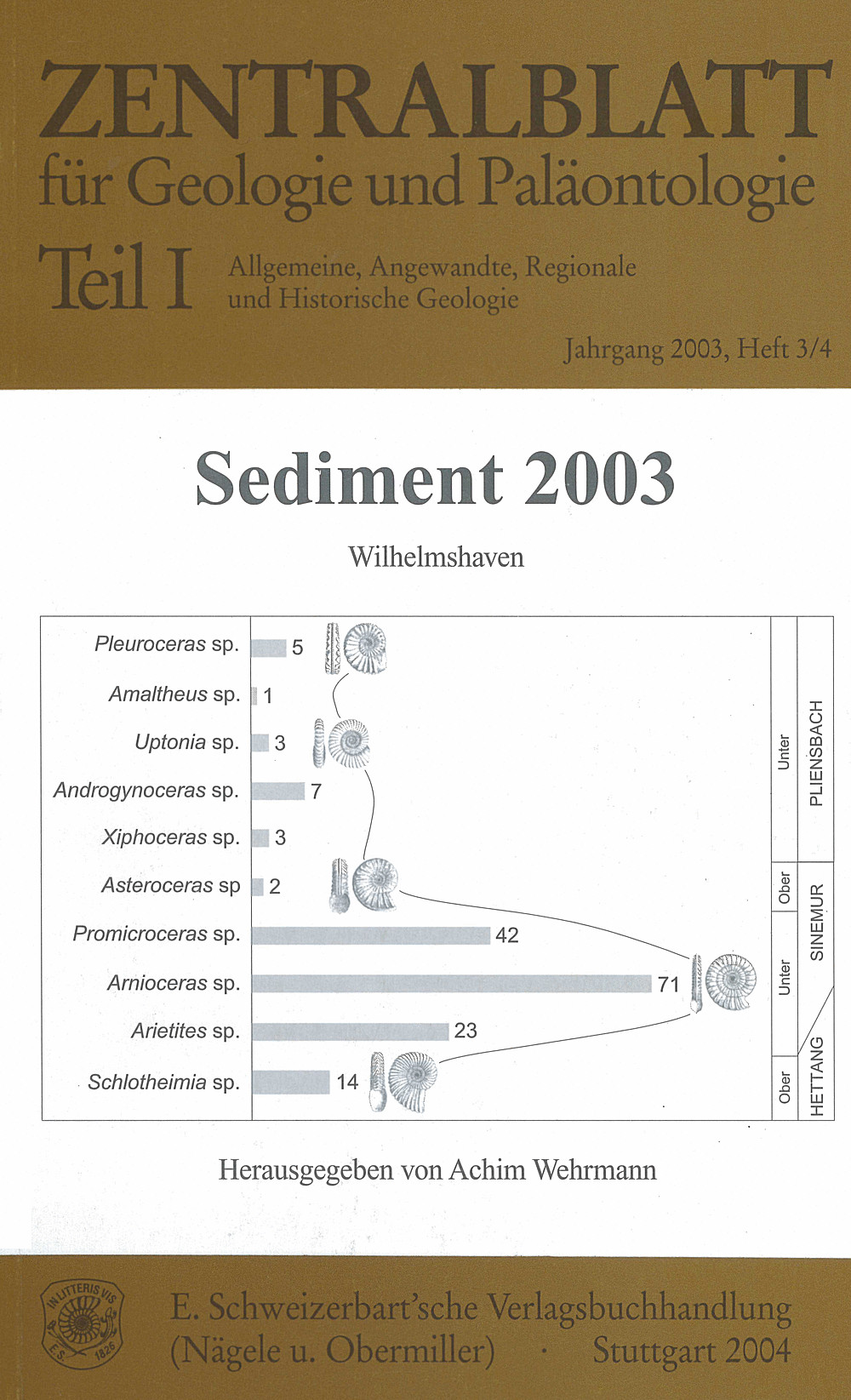 Cover image of:  - Sediment 2003 <br> Wilhelmshaven 