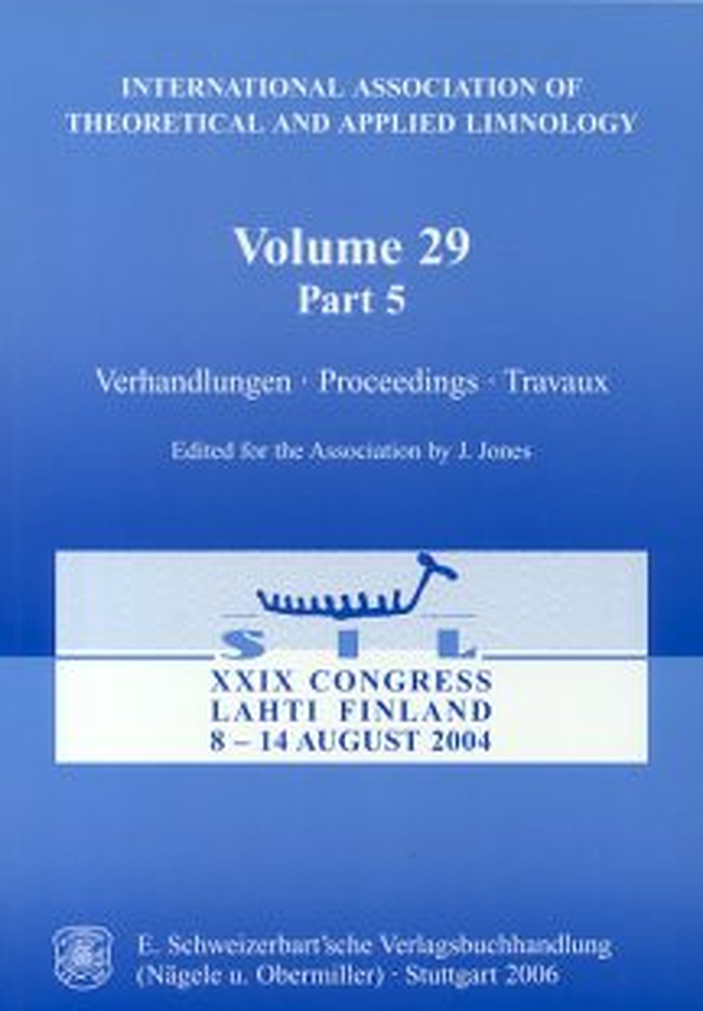 Image de couverture de:  - XXIX Congress Lahti Finland
8-14 August 2004 