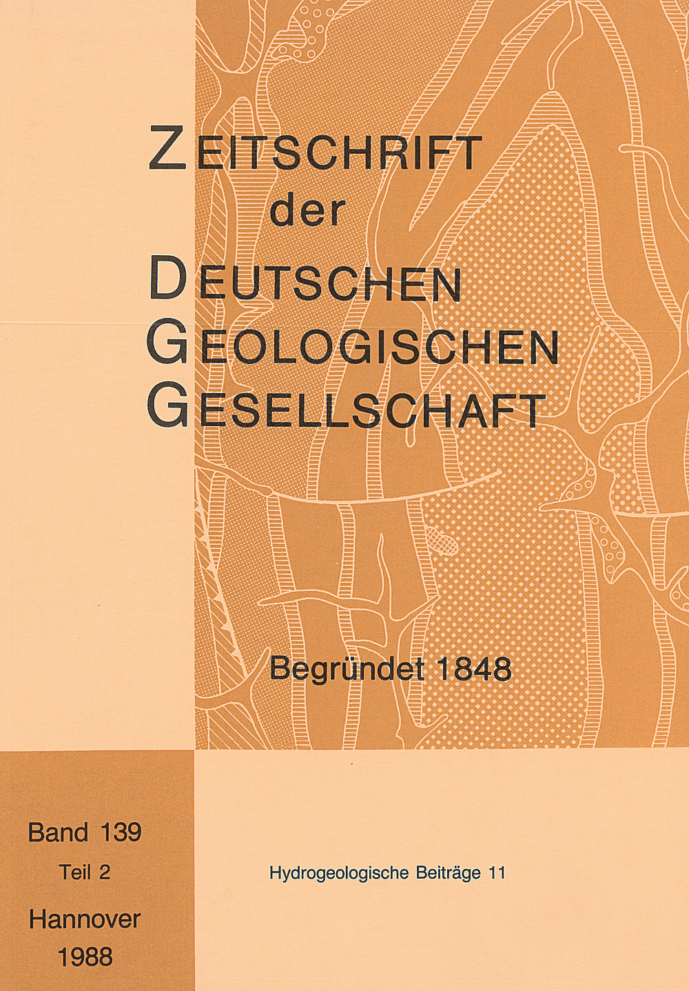 Cover image of: Hydrogeologische Beiträge 11