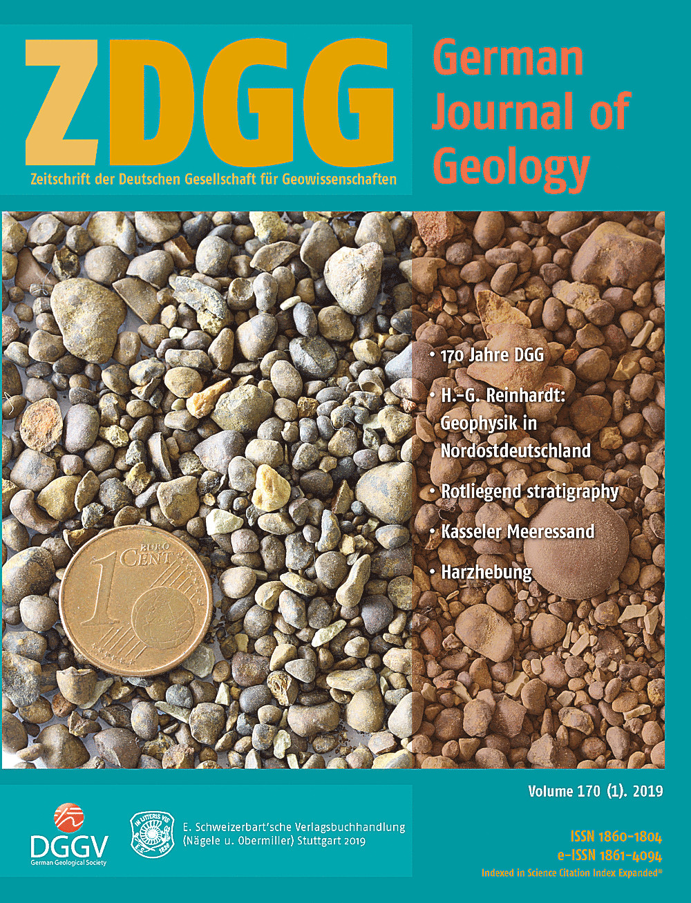 Cover image of: Zeitschrift der Deutschen Gesellschaft für Geowissenschaften Band 170 Heft 1