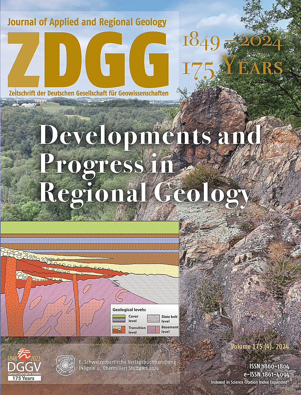 Cover image of: Developments and Progress in Regional Geology