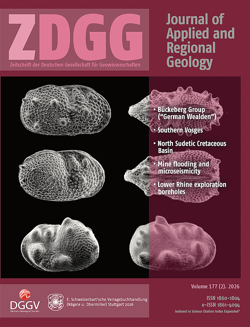 Cover image of: Zeitschrift der Deutschen Gesellschaft für Geowissenschaften Band 177 Heft 2