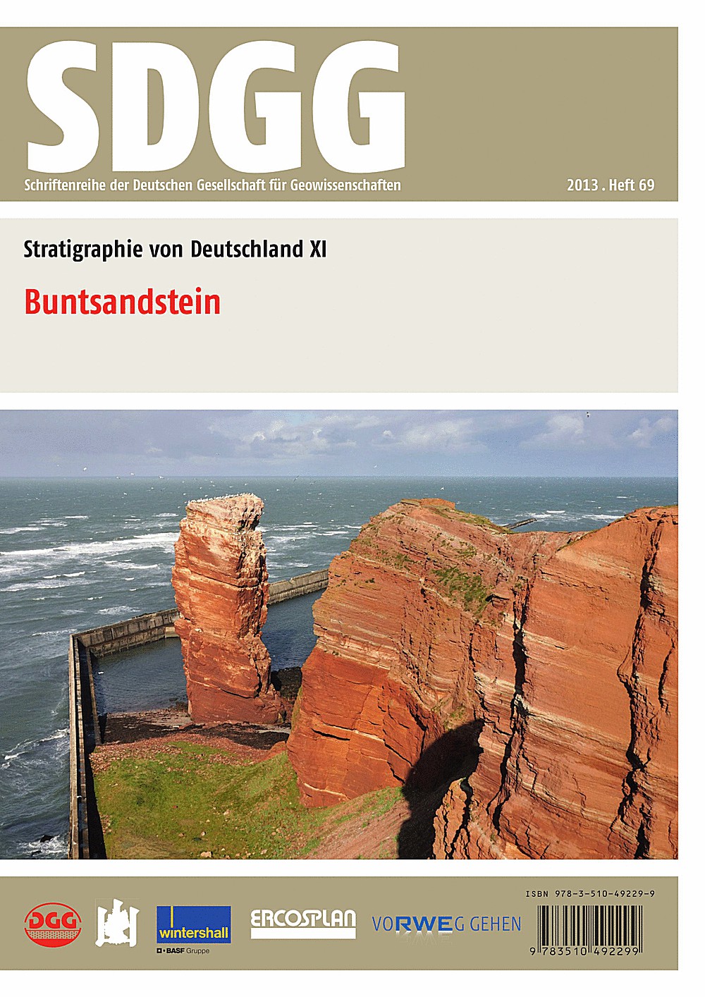 Umschlagbild des Buches: Stratigraphie von Deutschland XI: Buntsandstein