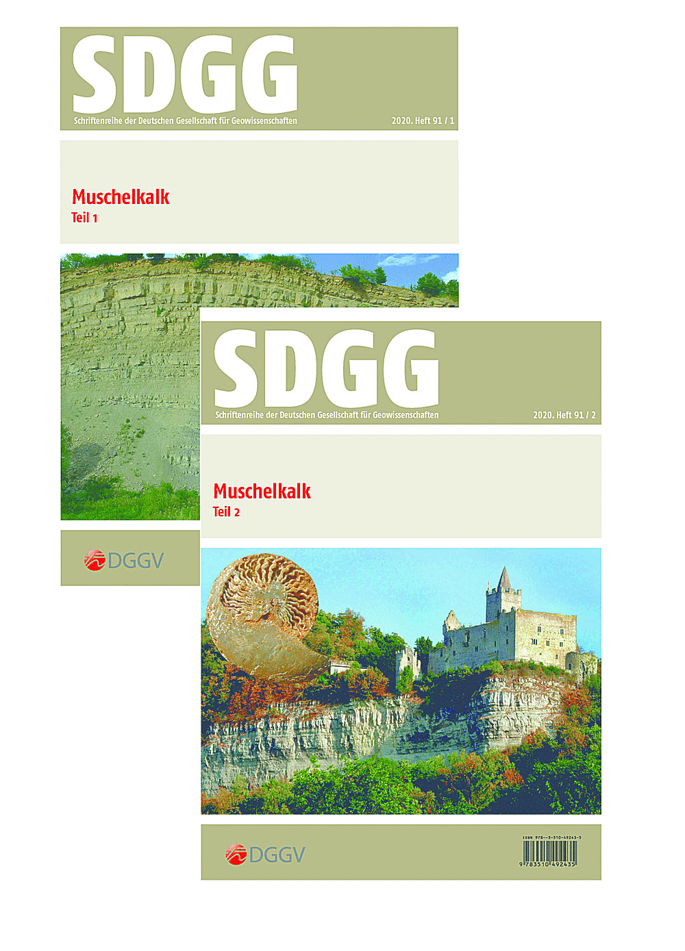 Cover image of:  - Stratigraphie von Deutschland XIII
Muschelkalk Teil I + II
 
