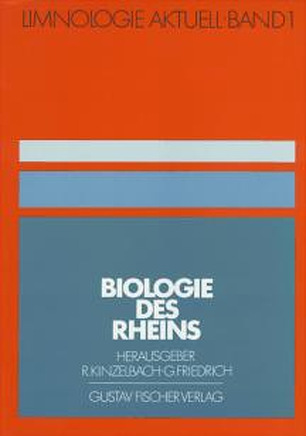 Cover image of:  - Biologie des Rheins 