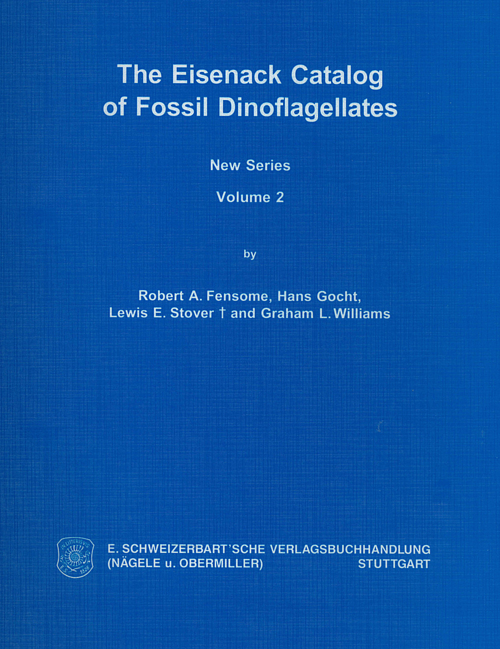 Umschlagbild des Buches:  - The Eisenack Catalog of Fossil Dinoflagellates Vol. 2 New Series (p. 829-1461)