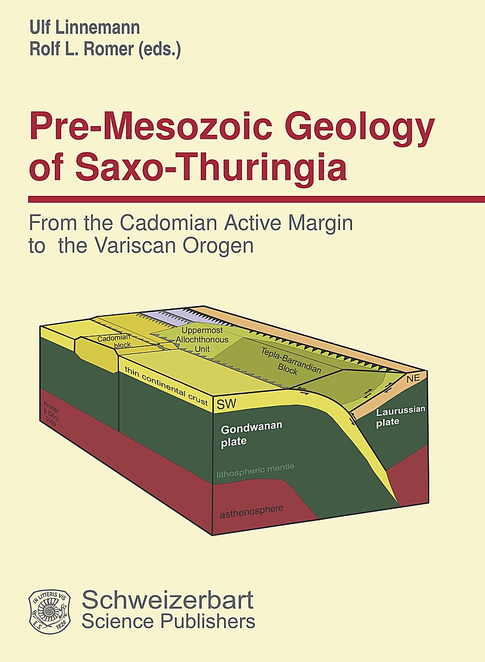 Cover image of:  - Pre-Mesozoic Geology of Saxo-Thuringia From the Cadomian Active Margin to the Variscan Orogen