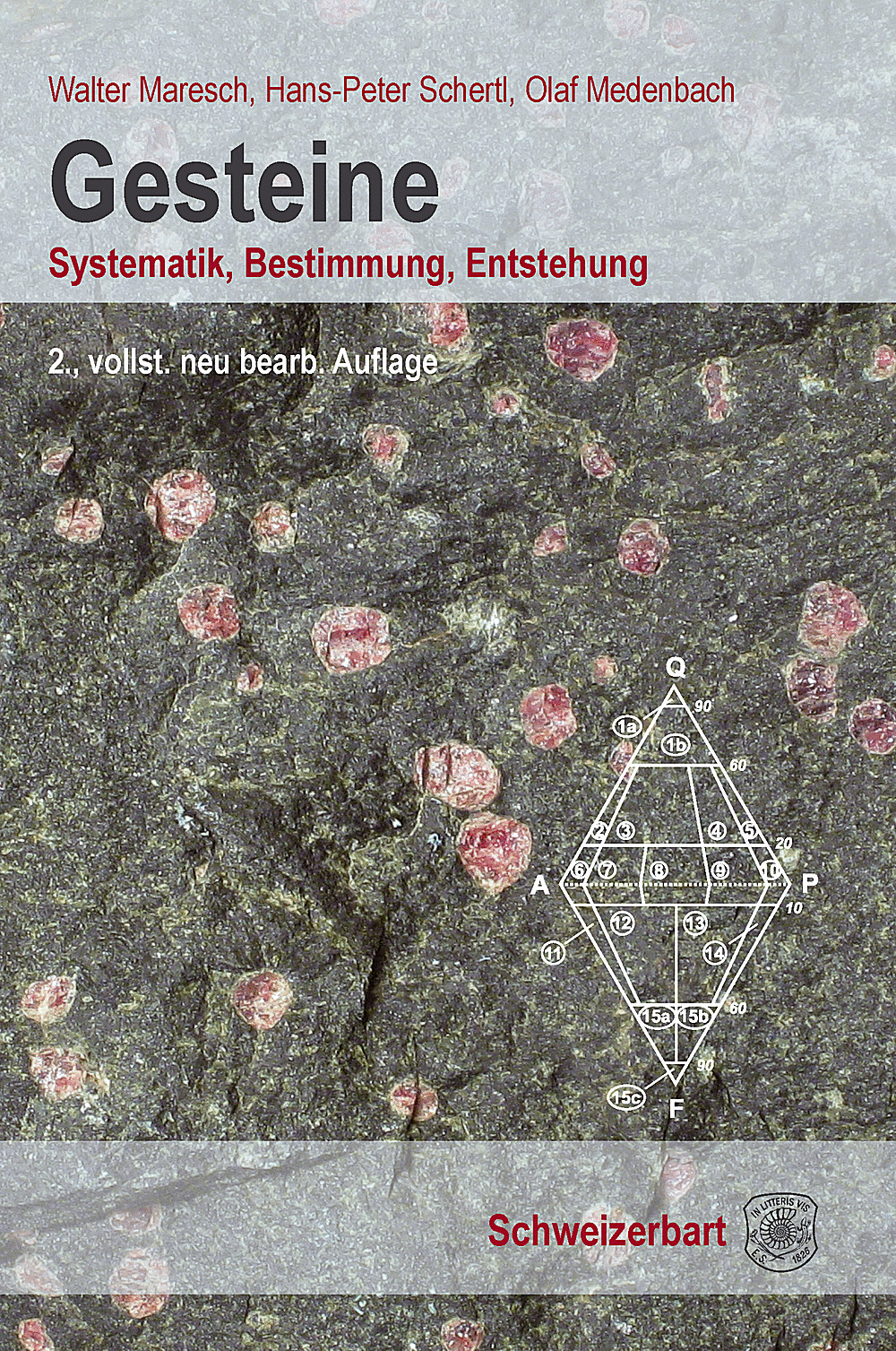 Umschlagbild des Buches: Walter Maresch; Hans-Peter Schertl; Olaf Medenbach - Gesteine Systematik, Bestimmung, Entstehung