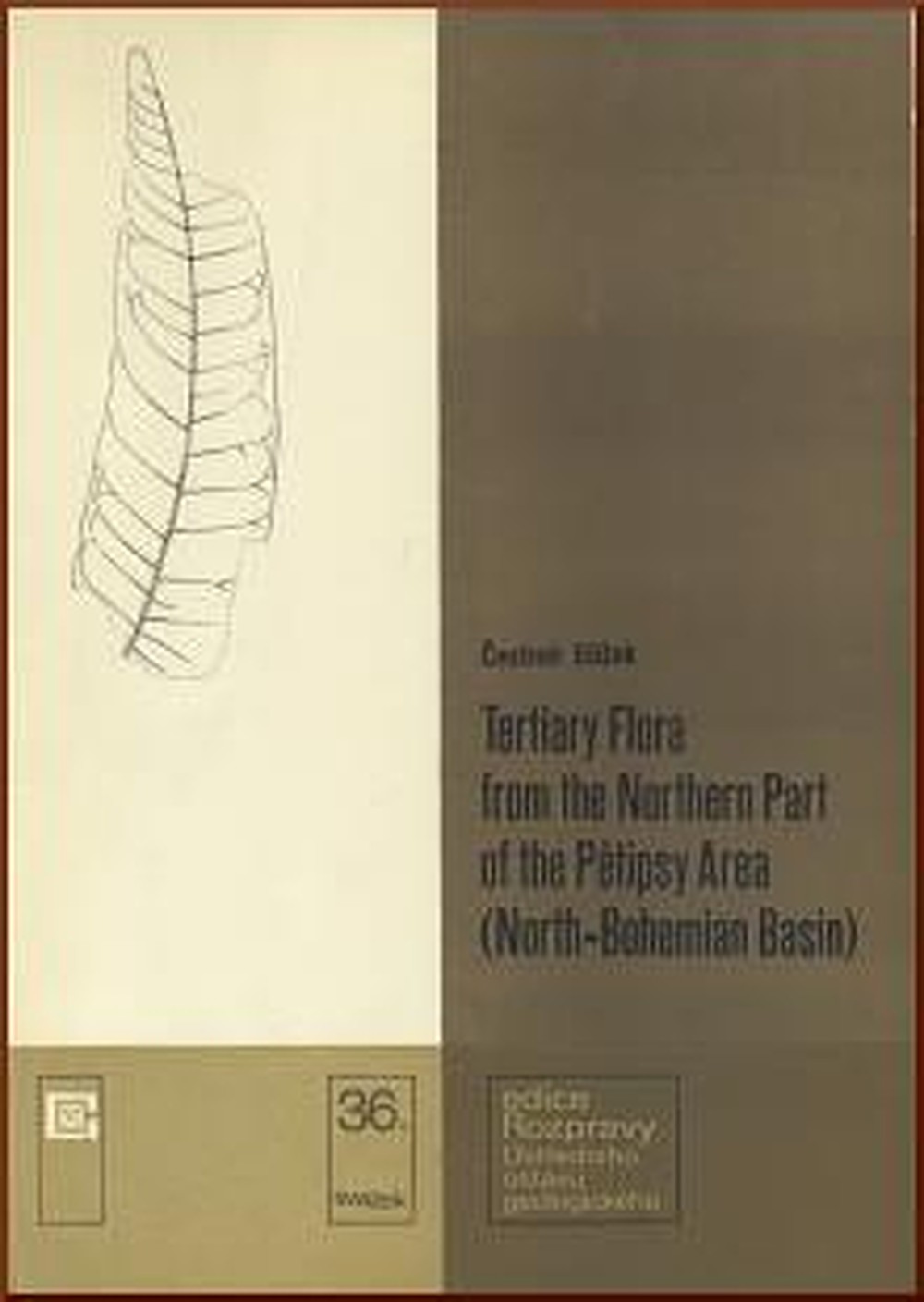 Image de couverture de: C. Buzek - Tertiary flora of the Northern Part of the Petipsy Area
(North-Bohemian Basin) 