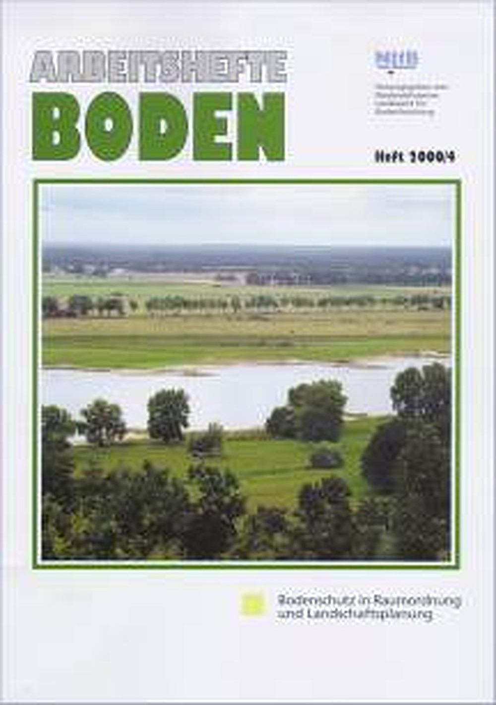 Cover image of:  - Bodenschutz in Raumordnung und Landschaftsplanung 