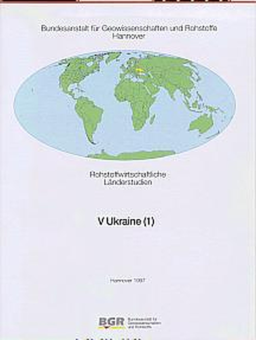 Umschlagbild des Buches: Gerhard Winkler - Ukraine (1) 