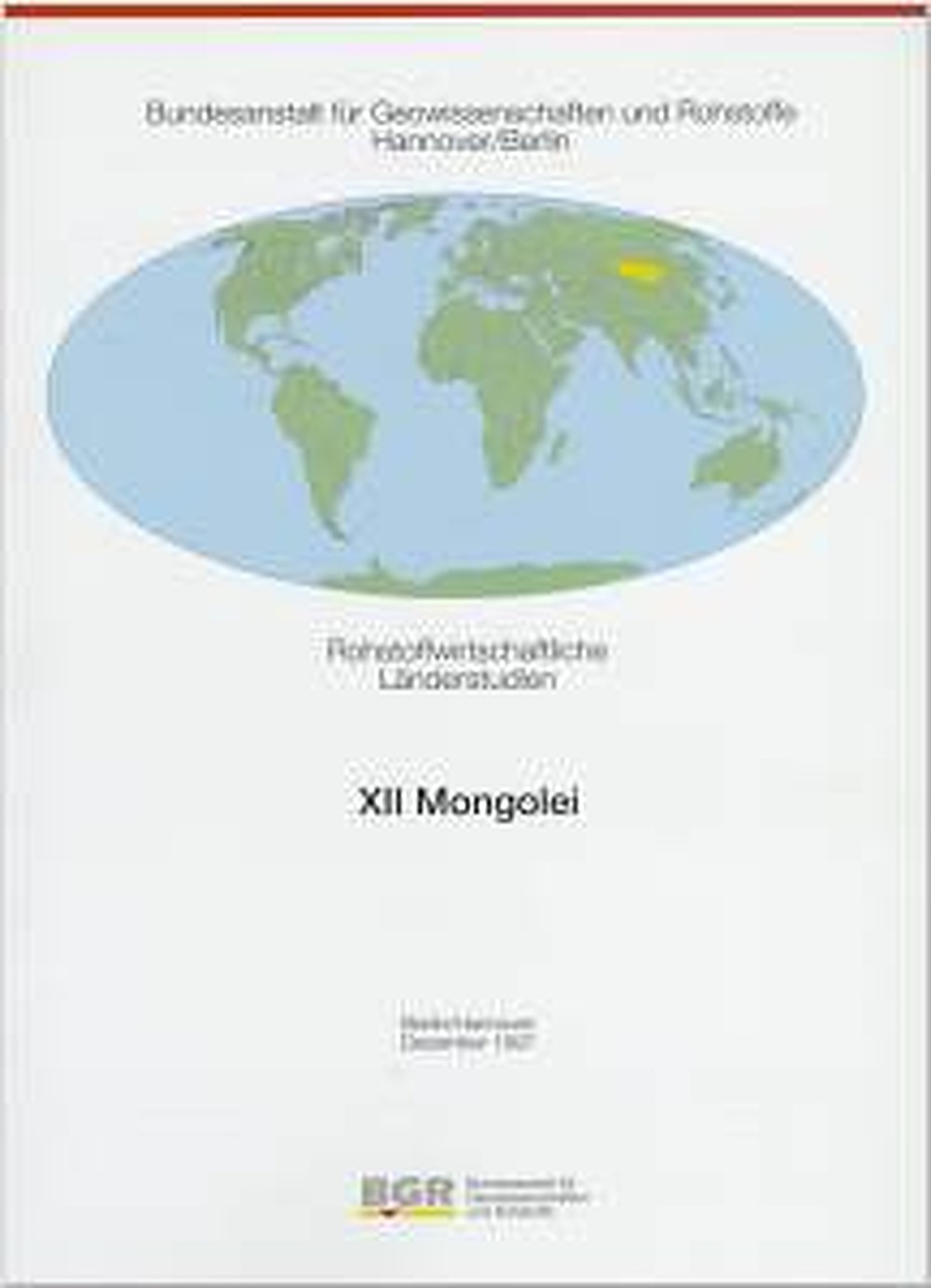 Cover image of:  - Mongolei 