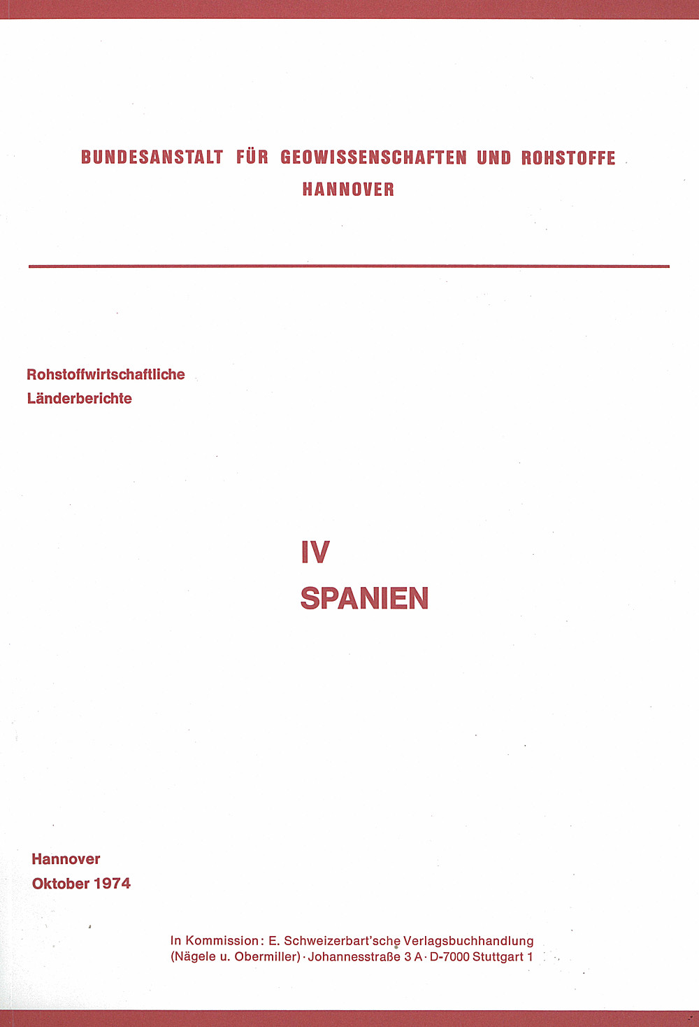Cover image of:  - Spanien 