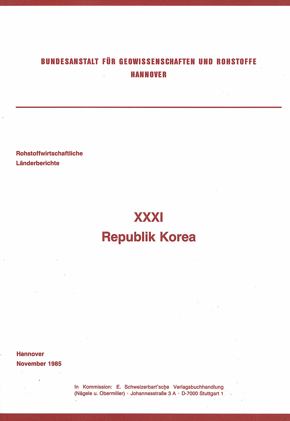 Umschlagbild des Buches: Tabat Walter - Republik Korea 