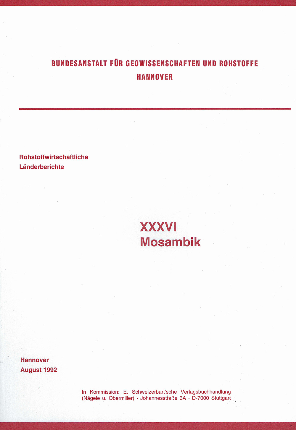 Cover image of: Lothar Steiner - Mosambik 