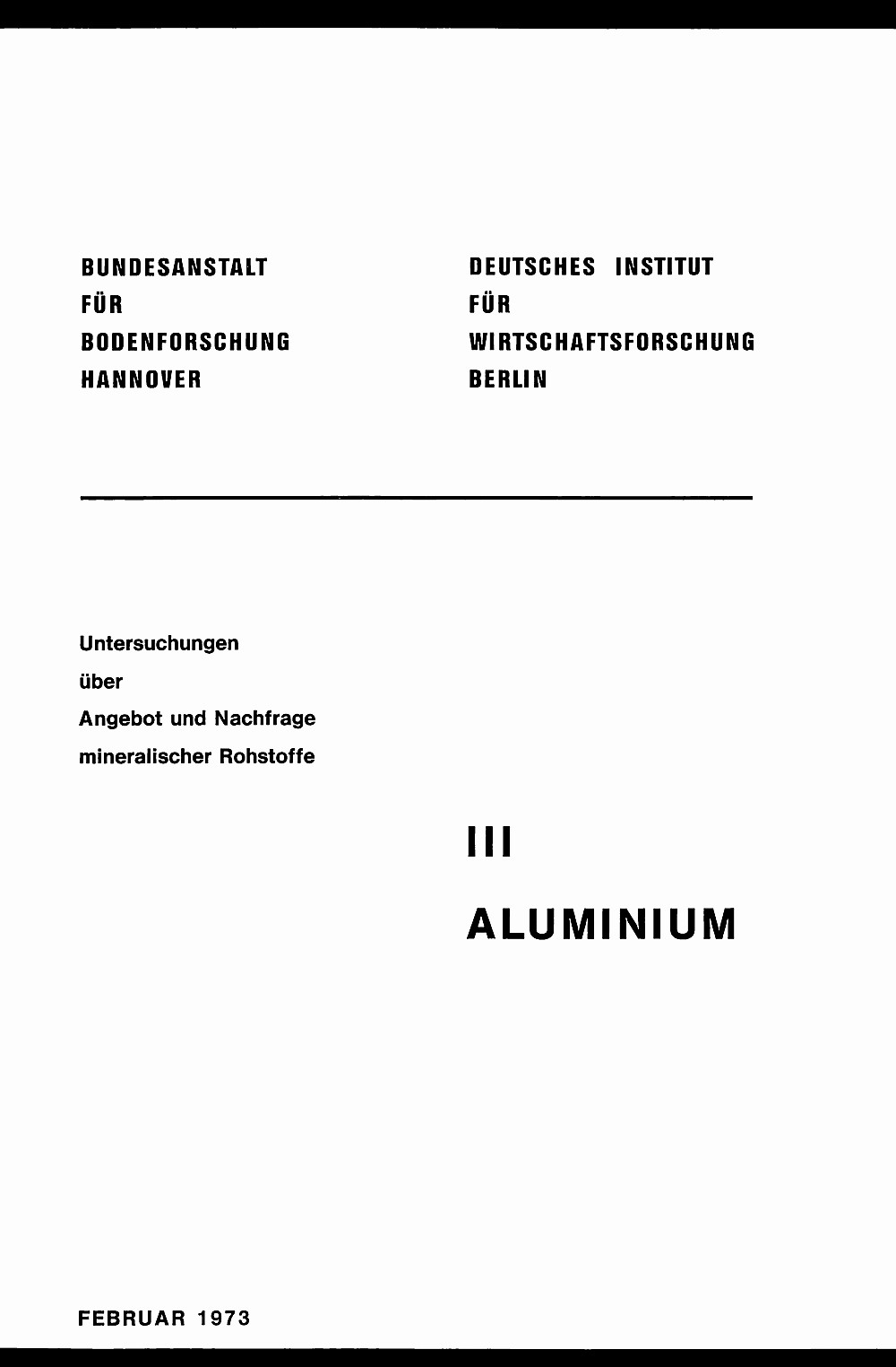 Cover image of:  - Aluminium 