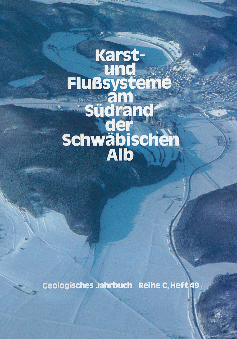 Cover image of:  - Karst- und Flußsysteme am Rande der Schwäbischen Alb: 
elektromagnetische und  hydrogeologische Erkundung des 
Donau-Aach-Karstsystems (Schwäbische Alb). Der Schmiecher See bei Schelklingen,
die Blautopfhöhle bei Blaubeuren als Beispiel für die 
Entwicklung des Karstsystems im schwäbischen Malm