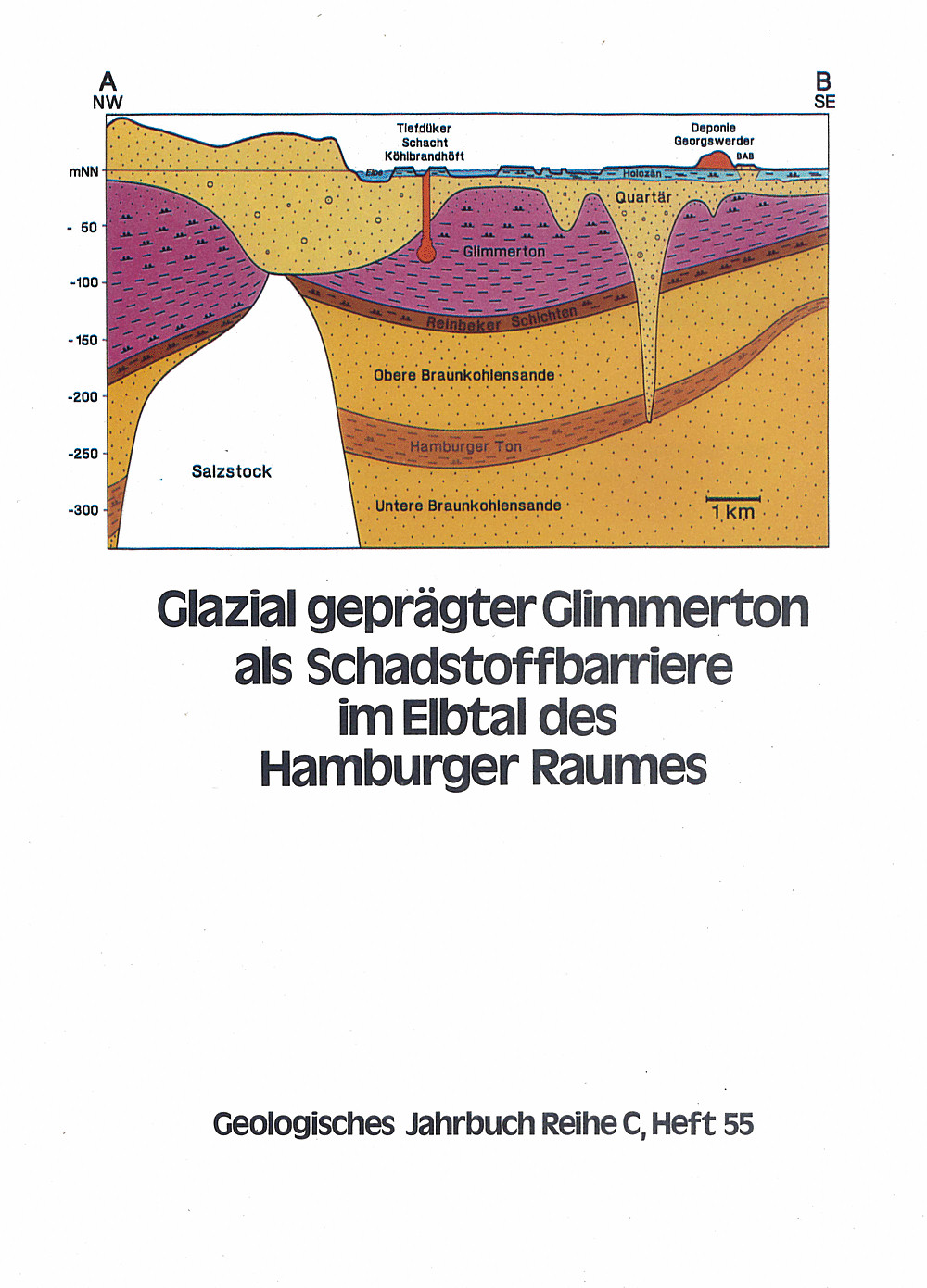 Cover image of: Karl Wüstenhagen; Axel Baermann; Johannes Bruns; Reinhold Busse; ; Mebus A. Geyh; Wilfried Schneider; Reinhard Wienberg - Glazial geprägter Glimmerton als Schadstoffbarriere im 
Elbtal des Hamburger Raumes 