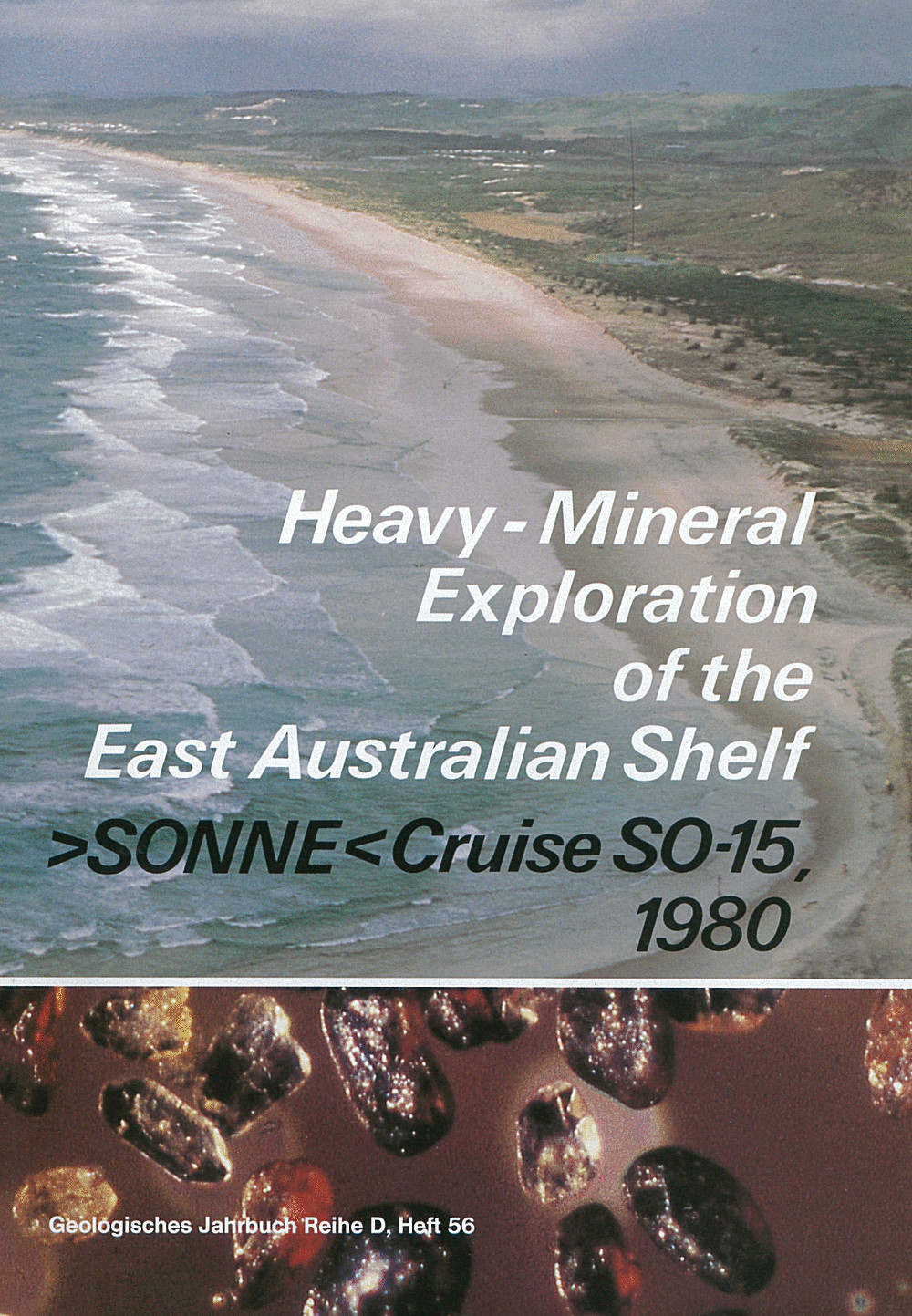 Cover image of:  - Heavy-Mineral Explorations of the East Australian Shelf 
-- 