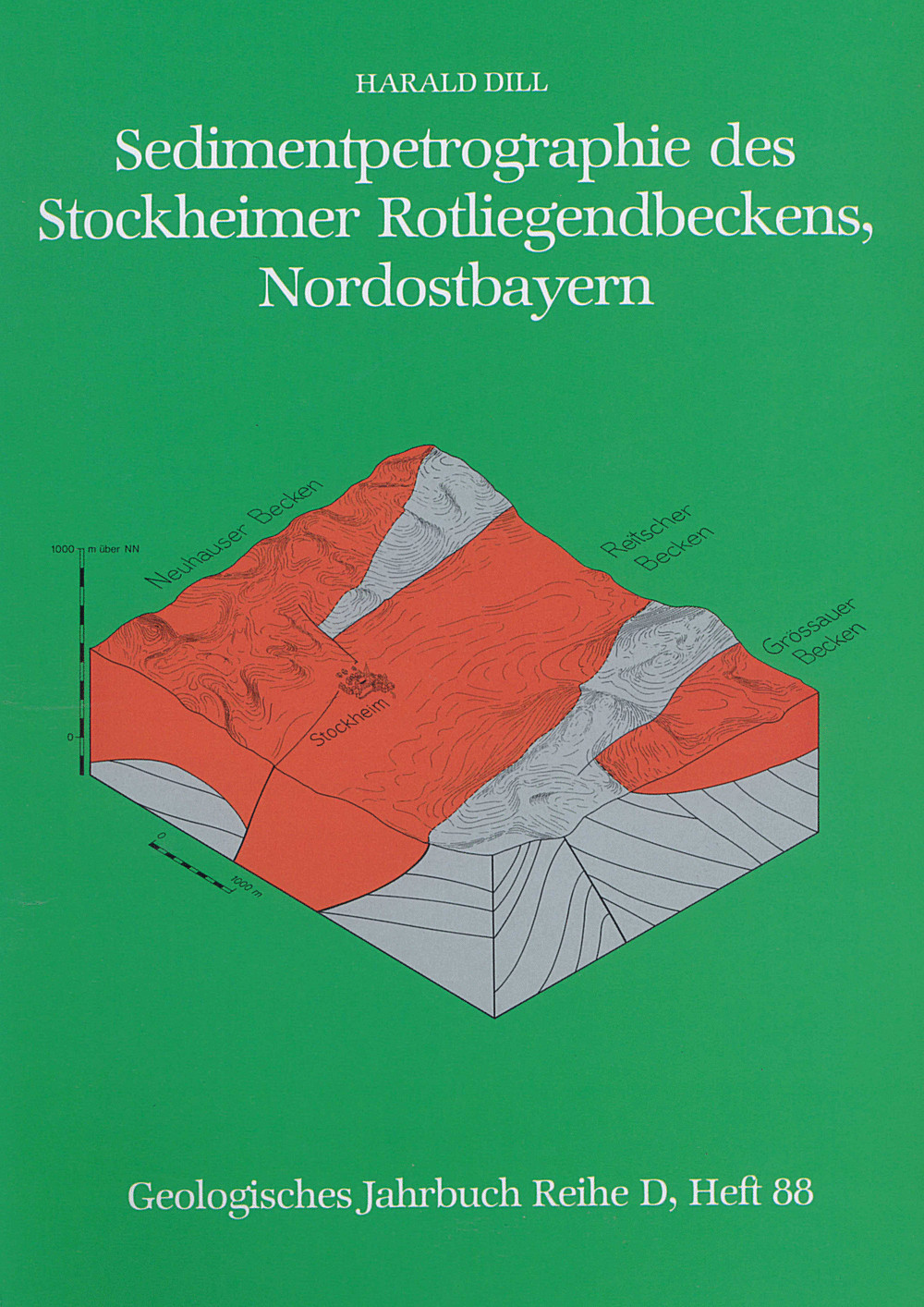 Cover image of: Harald Dill - Sedimentpetrographie des Stockheimer Rotliegendbeckens, Nordostbayern Disthen im Schwermineralspektrum des Erbendorfer Permokarbonns