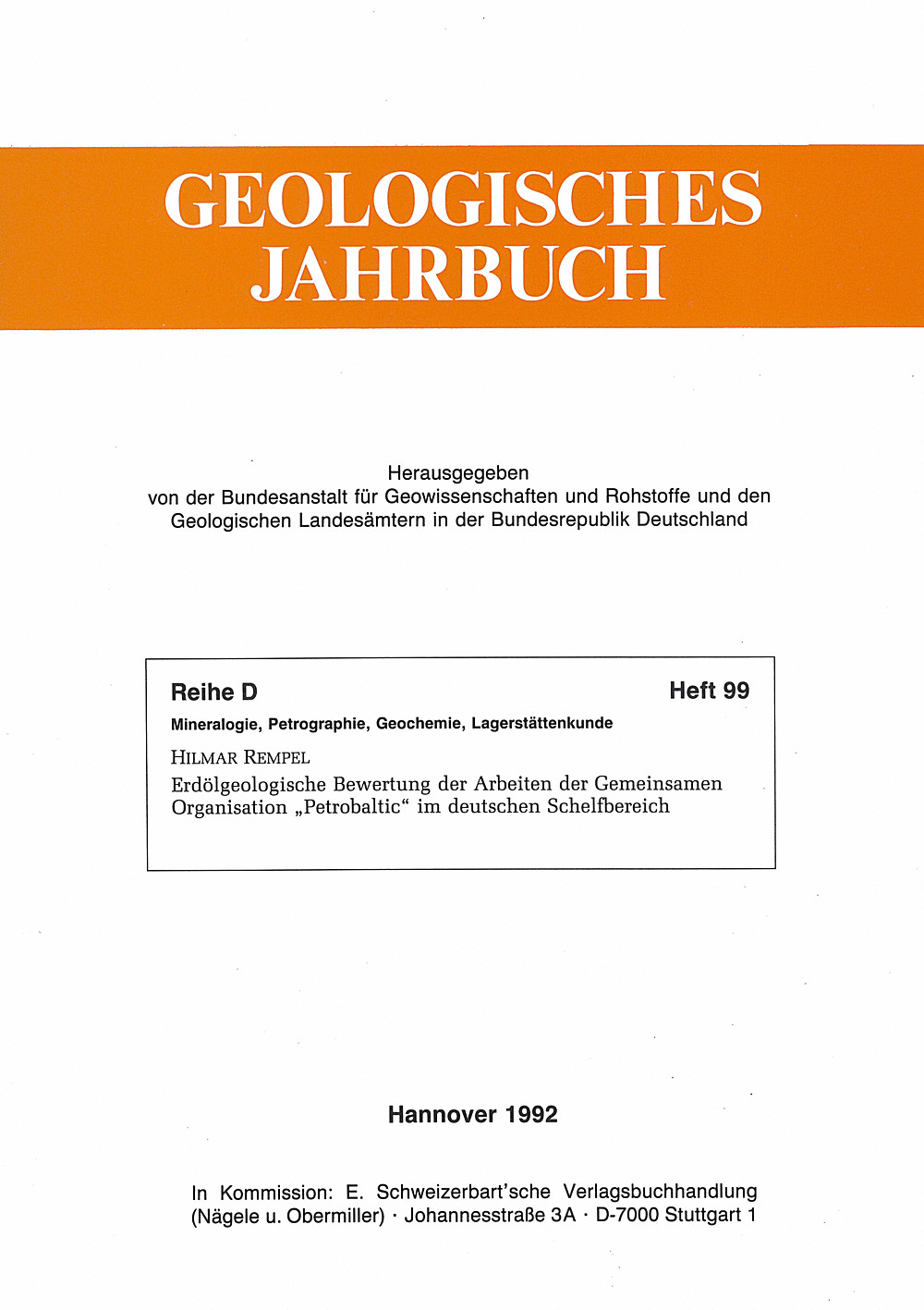 Cover image of: Hilmar Rempel - Erdölgeologische Bewertung der Arbeiten der gemeinsamen Organisation 